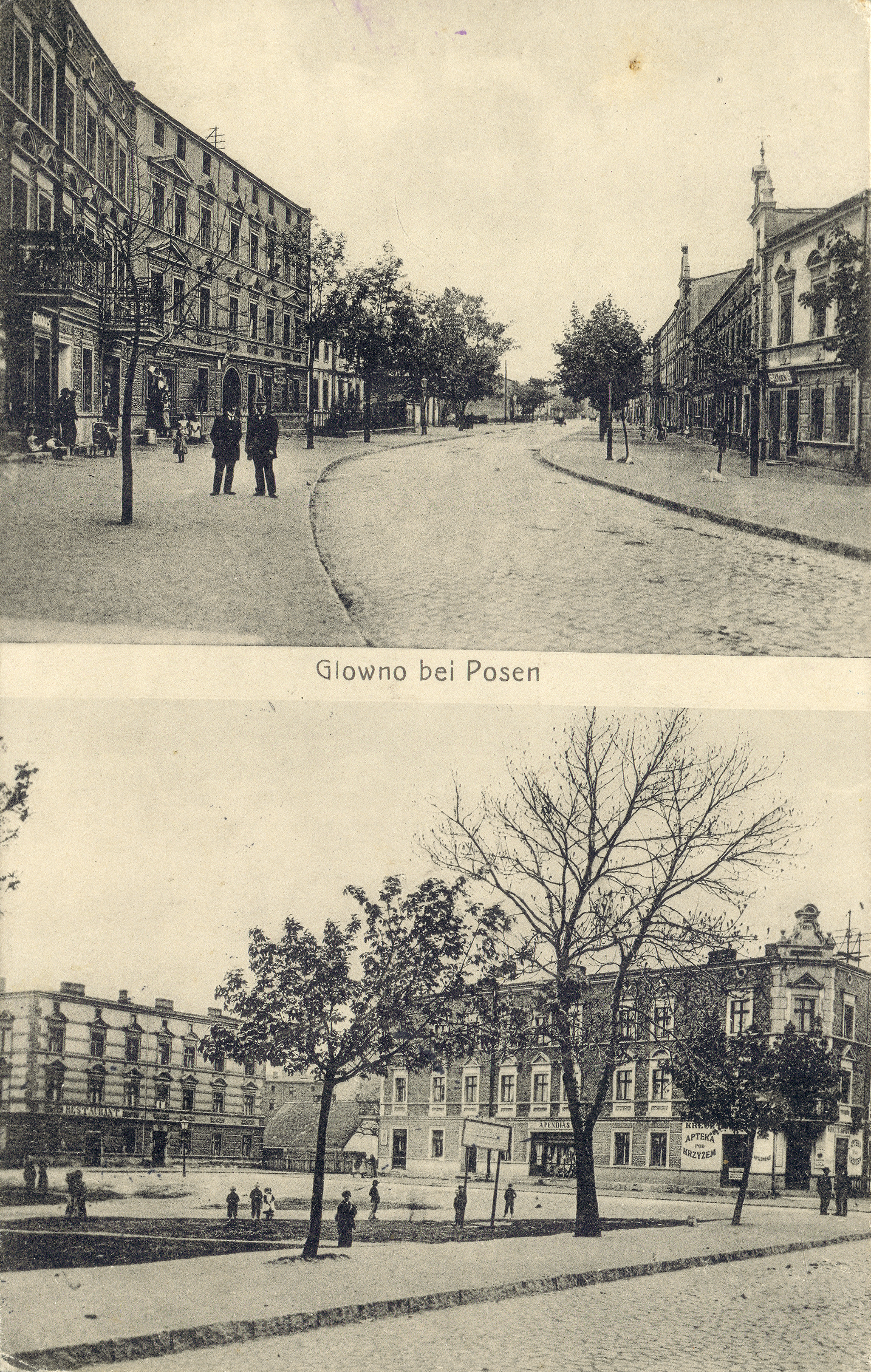 Rynek Wschodni, ul. Główna. Rok ok. 1914